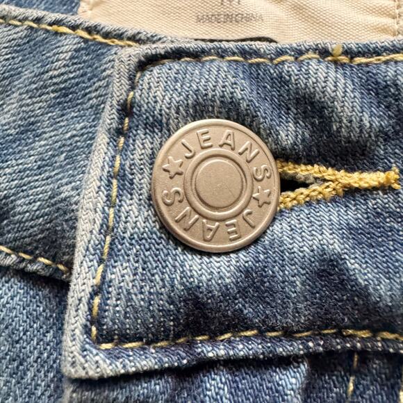 Lov Mor Barrel Jeans Womens size M 8 10 baggy Boho baggy skater hipster retro - Picture 3 of 12